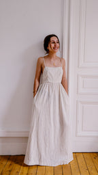 Robe à rayures WYNA
