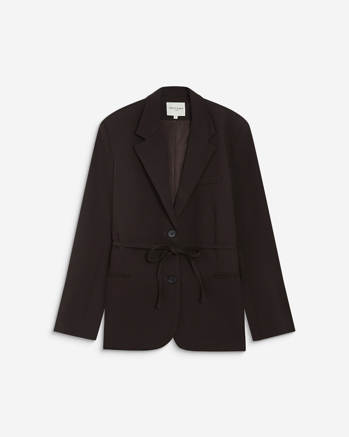 Blazer chocolat ACARIO