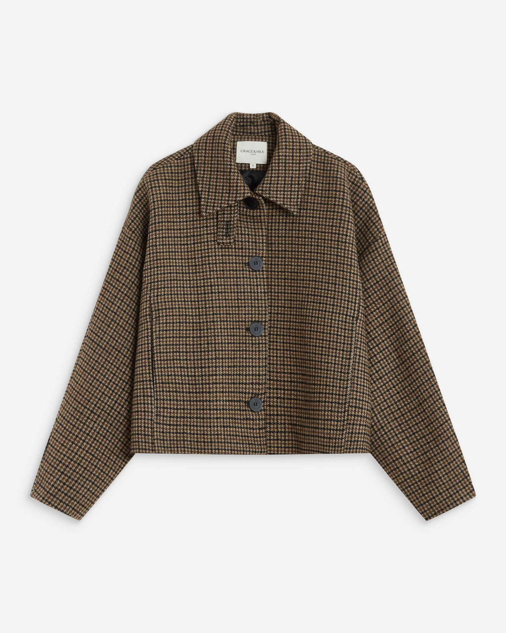 Manteau Pied-de-poule ARTHUR