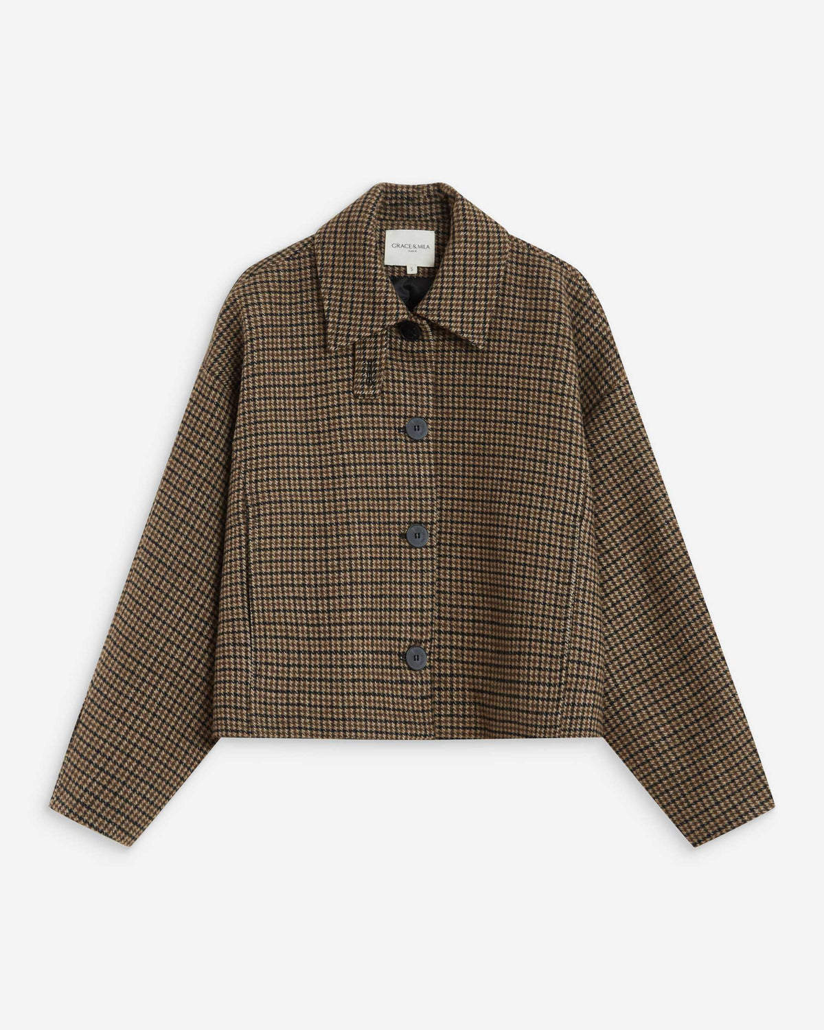 Manteau Pied-de-poule ARTHUR