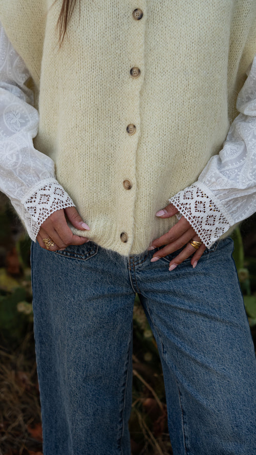 Cardigan sans manches ADDISON