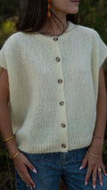 ADDISON Sleeveless Cardigan