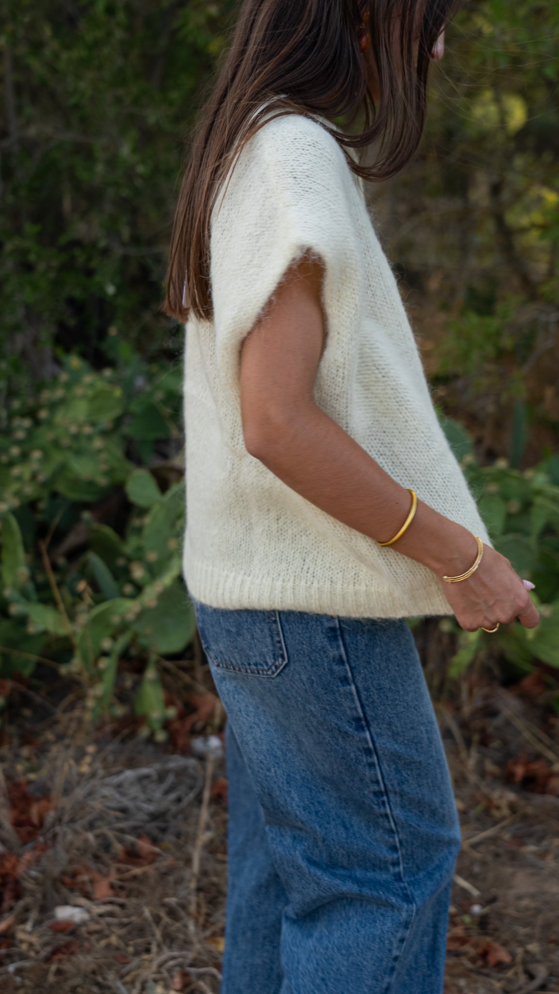 Cardigan sans manches ADDISON