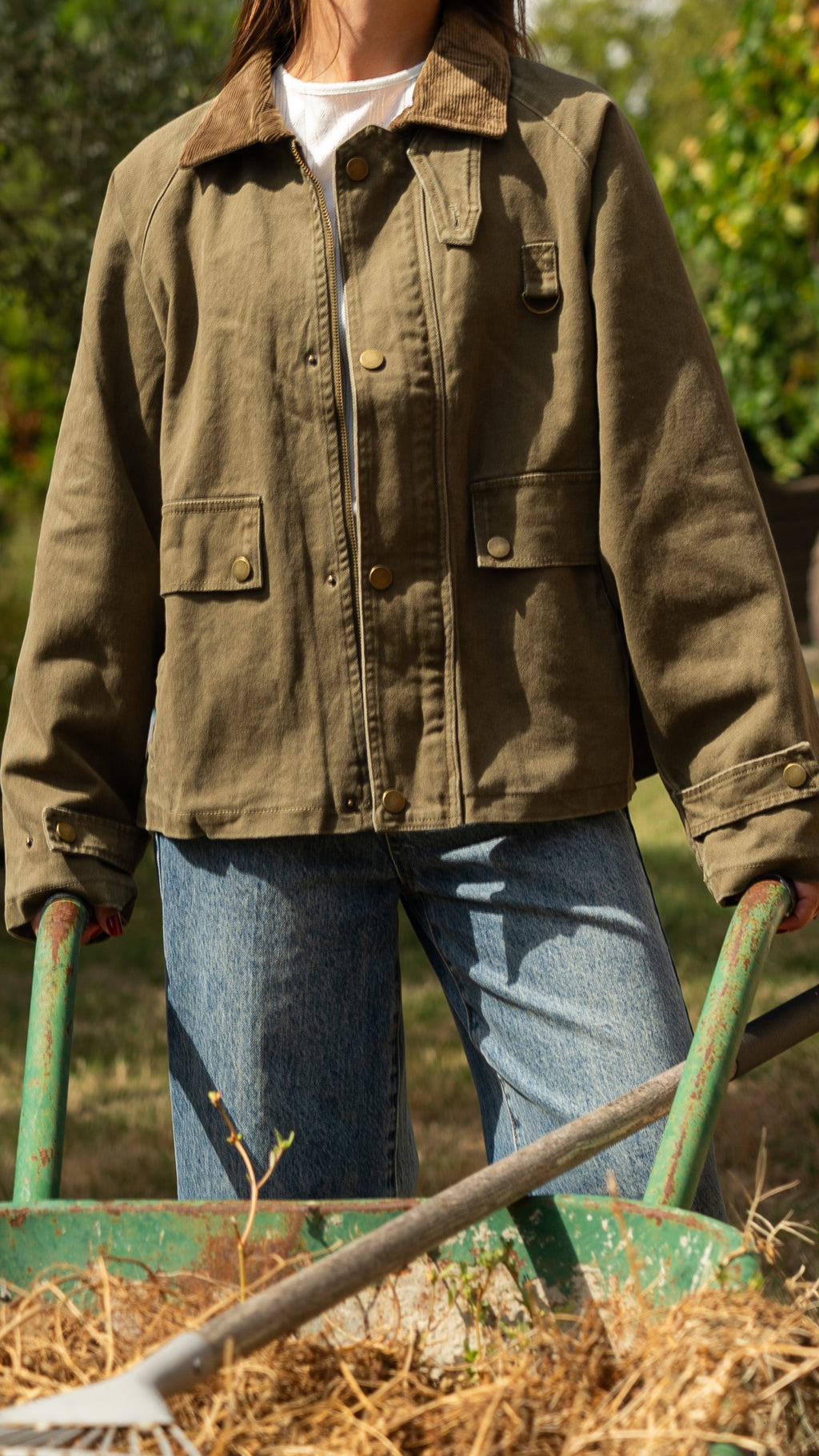 Veste LISA kaki