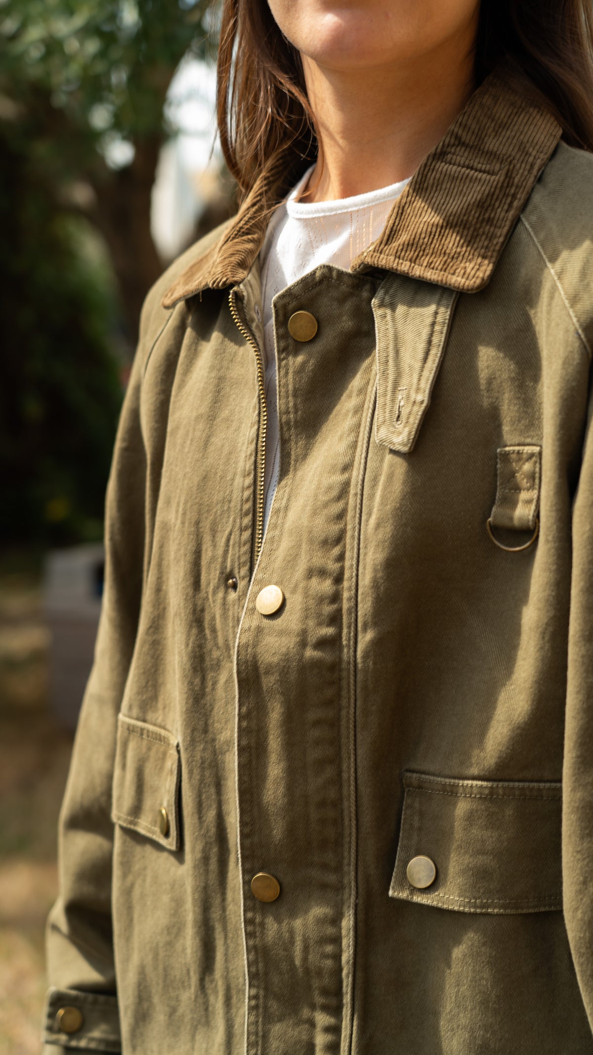 Veste LISA kaki