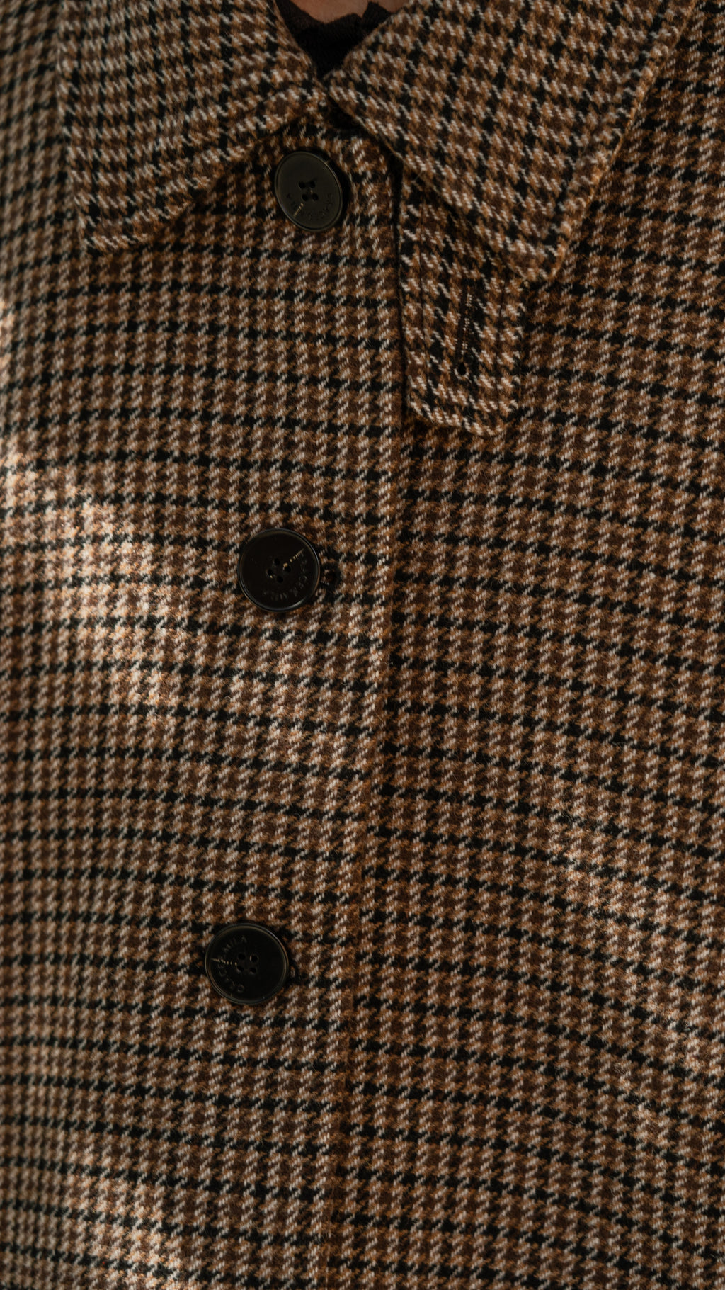Manteau Pied-de-poule ARTHUR