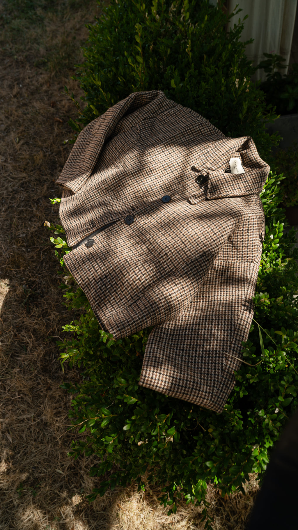 Manteau Pied-de-poule ARTHUR