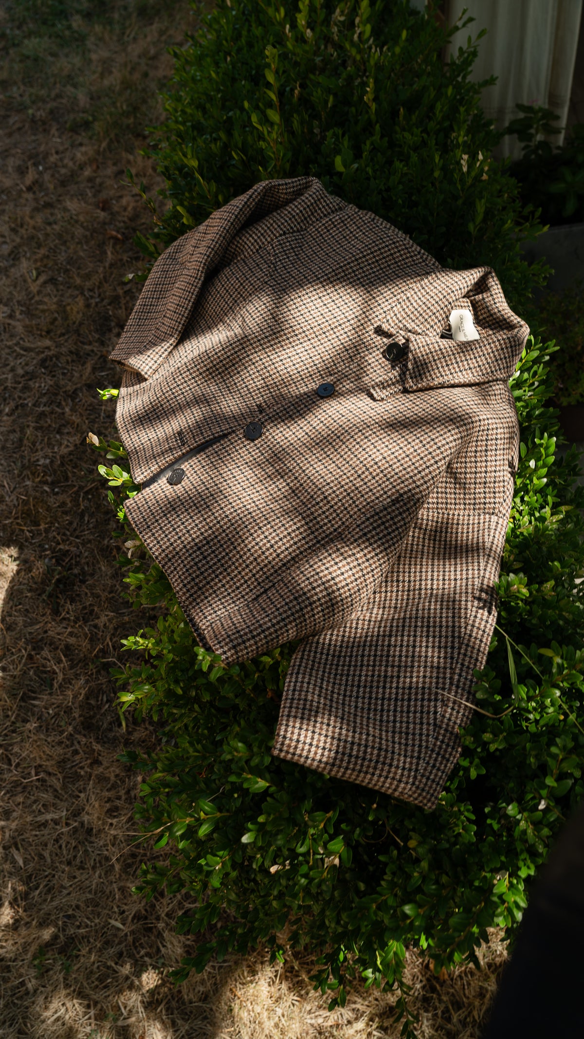Manteau Pied-de-poule ARTHUR