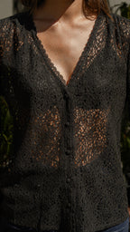 Blouse en dentelle AURORA