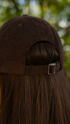 Casquette en velours côtelé ALONA