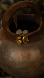 Boucles d'oreilles ORA écru