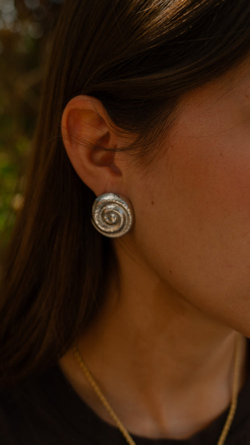 Boucles d'oreilles SOLAL argent