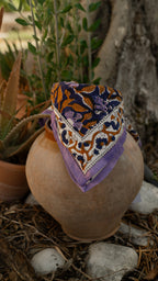 Petit foulard N°115 Nuit