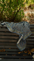 Foulard SÉLÉNÉ Bleu Horizon