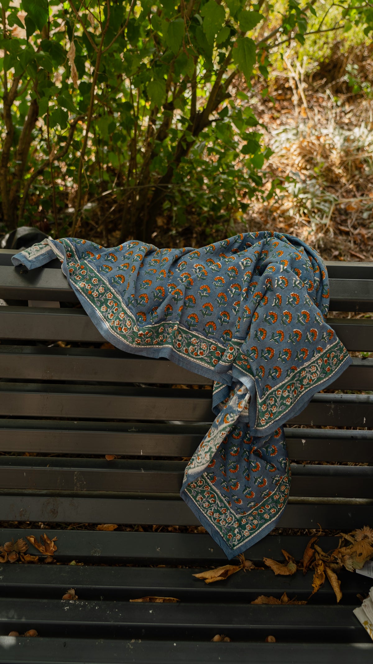 Foulard SÉLÉNÉ Bleu Horizon