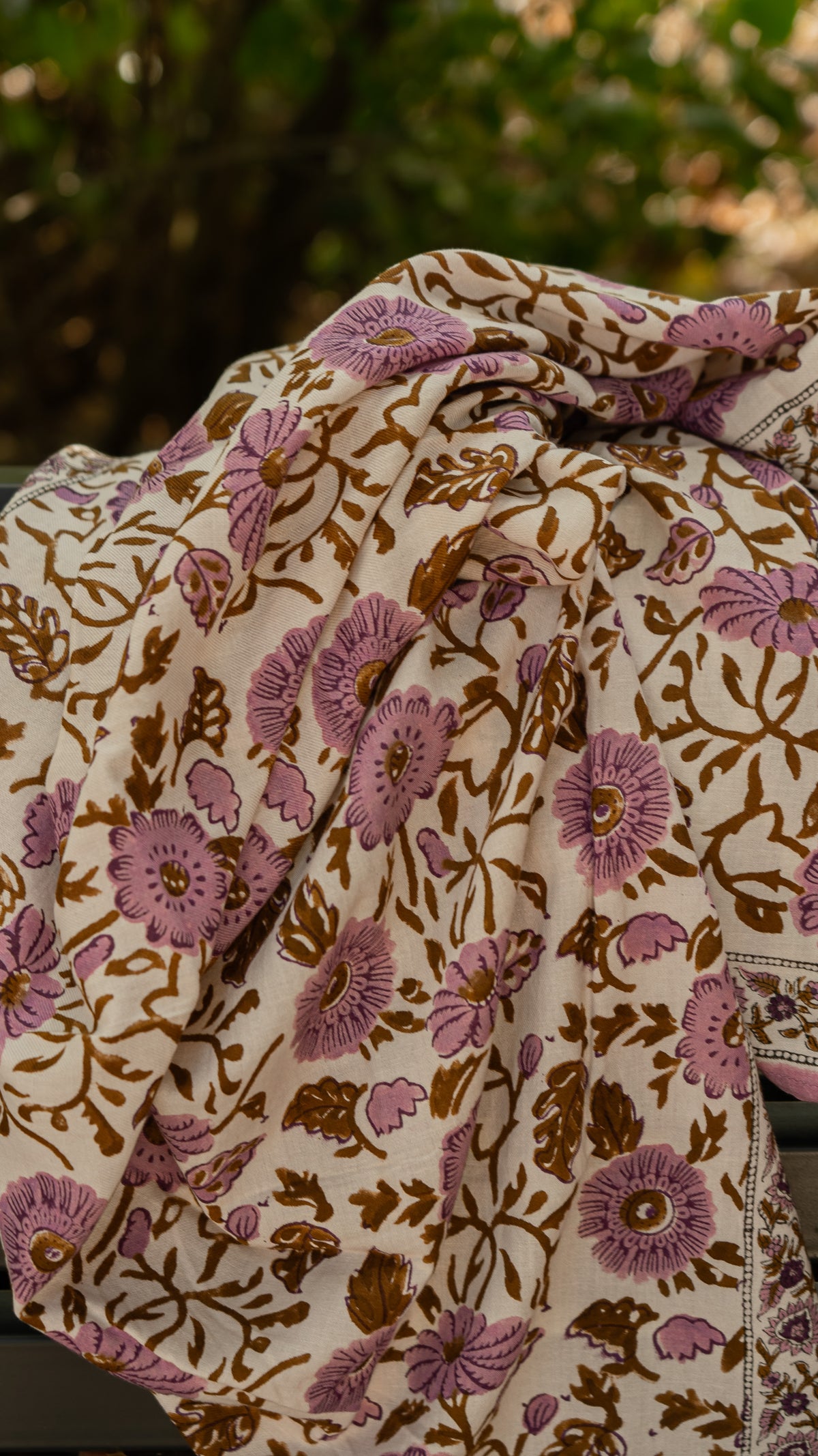 Foulard CARTHAGE Prune