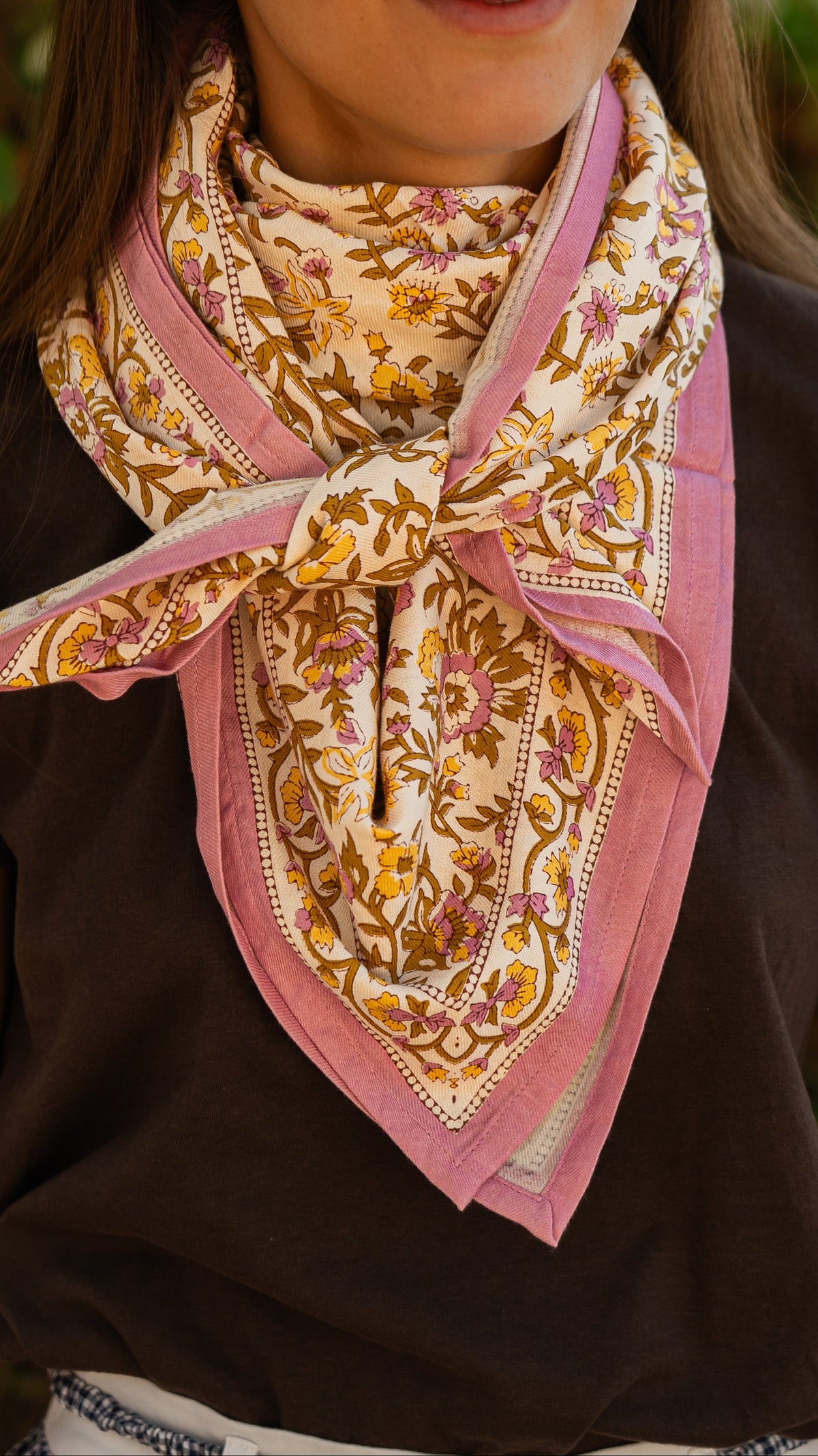 Foulard CALYPSO Rose